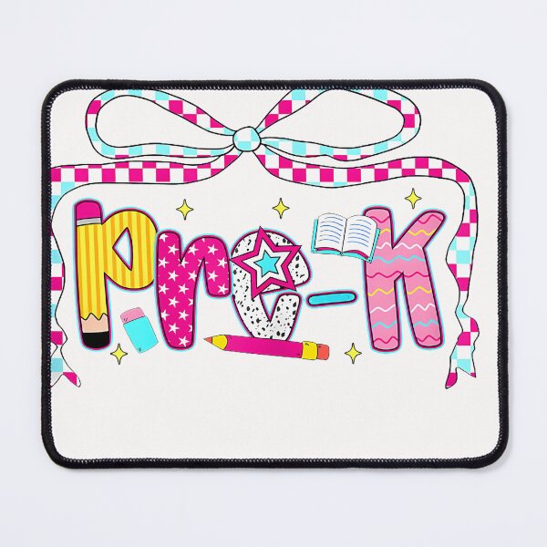 Item preview, Preppy Groovy Pre-K Coquette Bow Back To School designed and sold by cawtoon.
