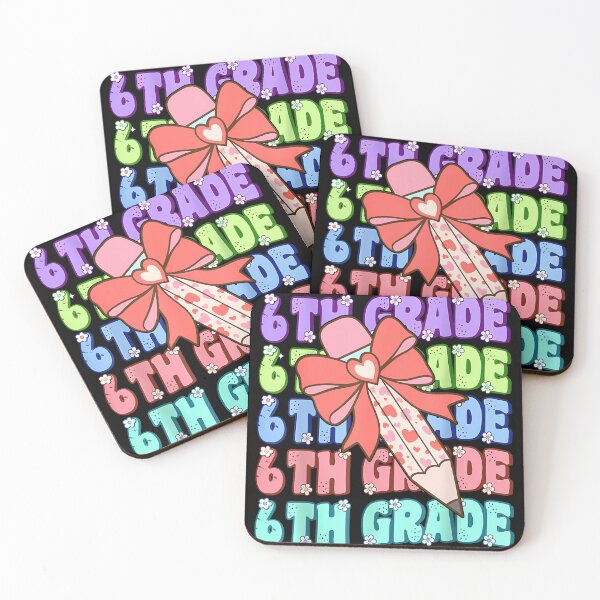Item preview, Groovy 6Th Grade Back To School First Day Of Sixth Grade designed and sold by cawtoon.