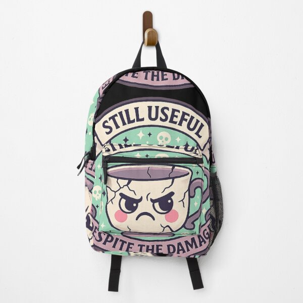 Item preview, Still Useful Despite the Damage – Grumpy Teacup Design designed and sold by Soft rot studio.