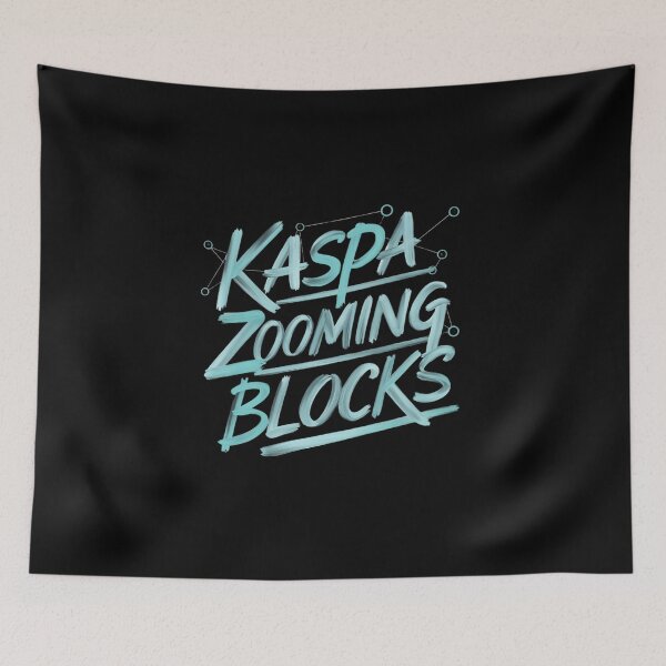 Item preview, Kaspa Neon Flux Aesthetic designed and sold by RadDeck.