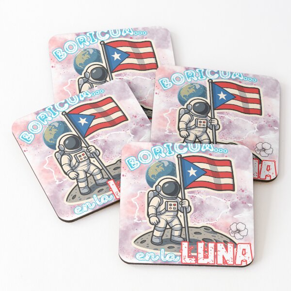Item preview, Boricua en La Luna T-Shirts designed and sold by IvanRdz2025.
