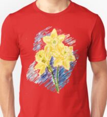 DAFFODIL SKETCH Unisex T-Shirt