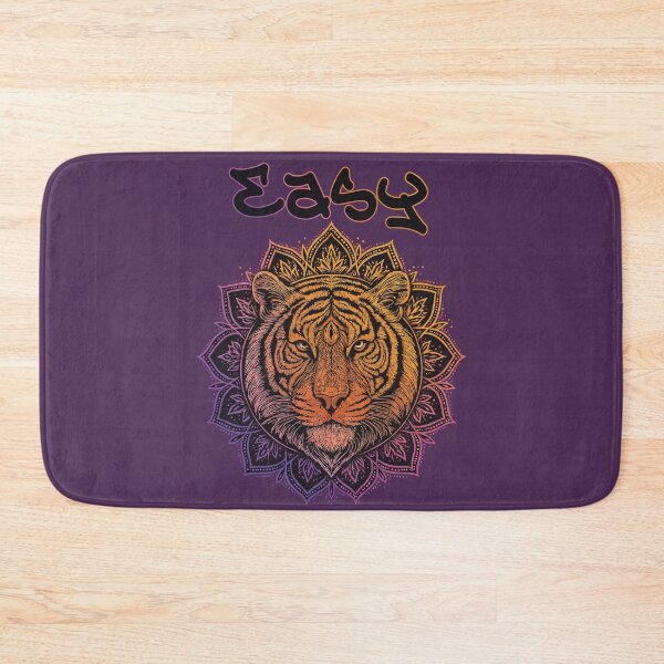 Item preview, Psychedelic Tiger Mandala Wall Art Print Easy Word Poster Spiritual Jungle Animal Illustration Trippy Boho Decor Bohemian Vibes designed and sold by XanaduHills.