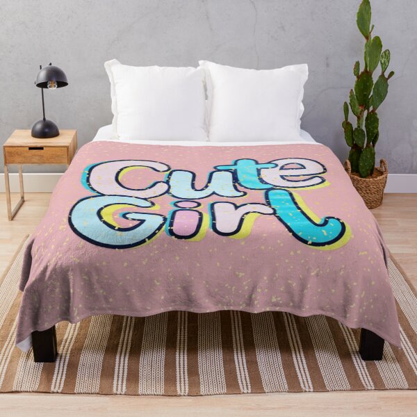 Item preview, Cute girl pink typography kids with gold glitter designed and sold by teesresolution.