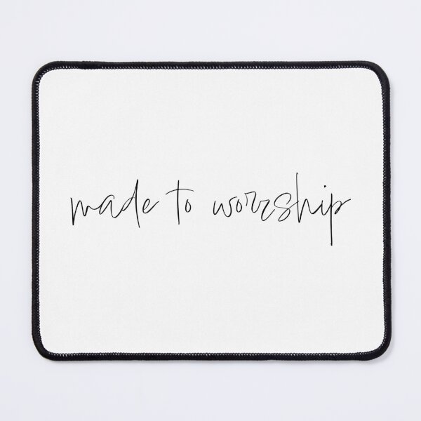 Item preview, Made to Worship Inspired from Psalm 95:1 | Bible Verse | Inspirational | Minimalist Series #2 designed and sold by JirehKollezion.