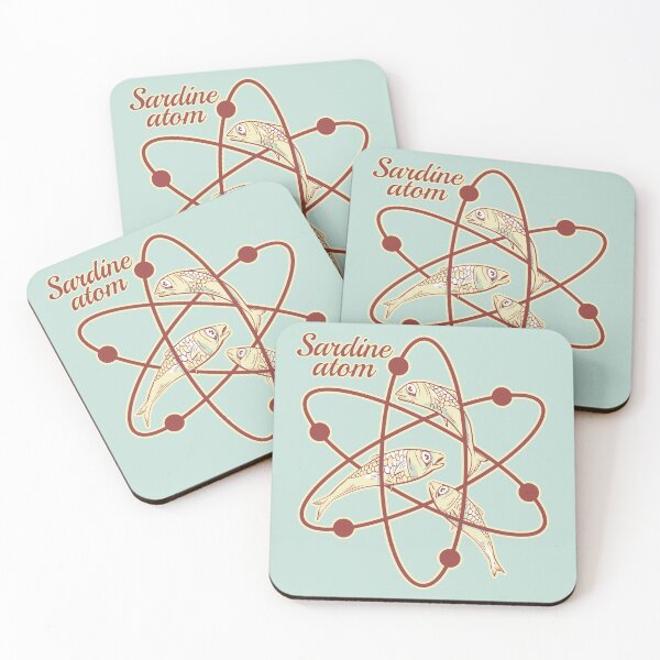 Item preview, Sardine Atom Marine biology designed and sold by piedaydesigns.