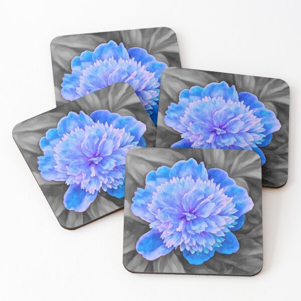 Item preview, The First Peony on B&W 4 designed and sold by BloomingbySJ.