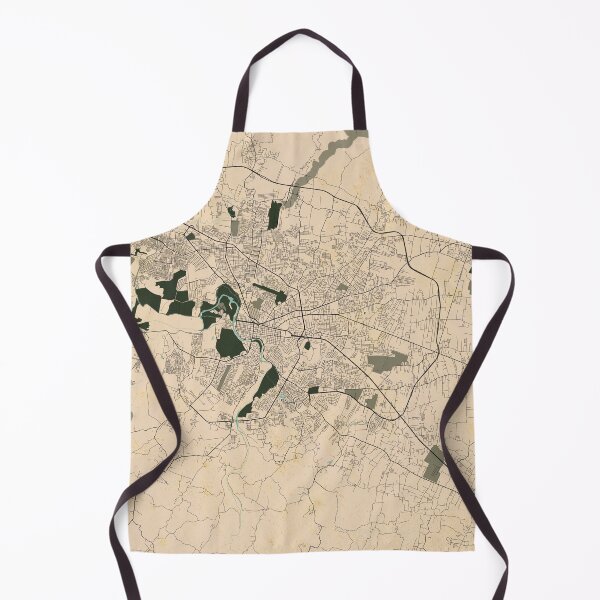 Item preview, Santiago de los Caballeros City Map of Dominican Republic - Vintage designed and sold by deMAP.