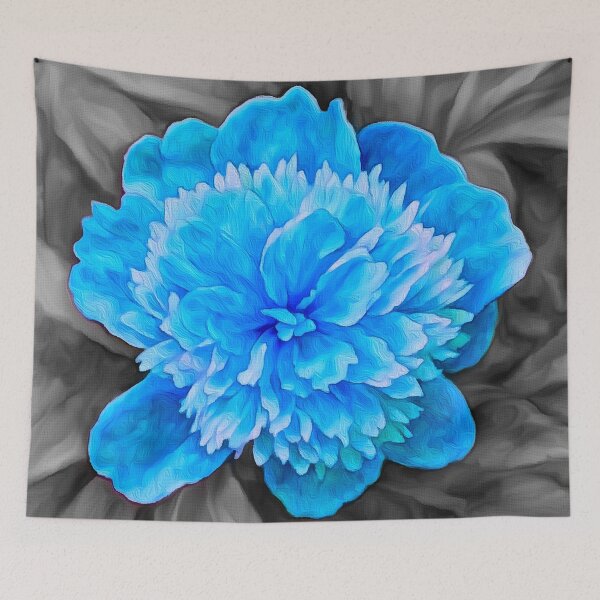 Item preview, The First Peony on B&W 5 designed and sold by BloomingbySJ.