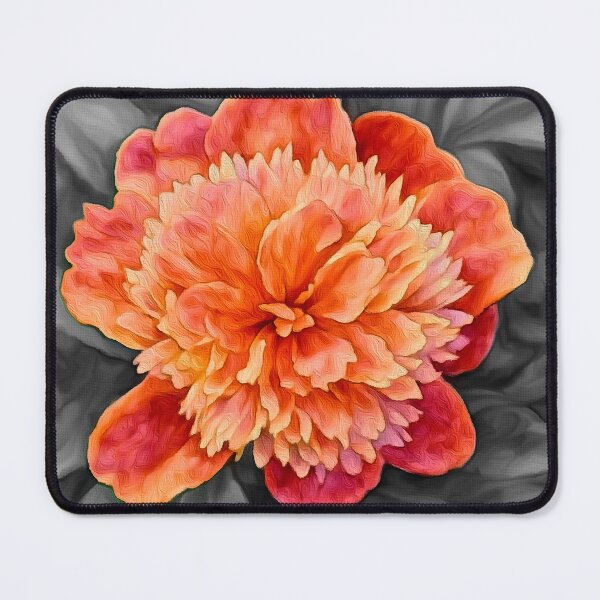 Item preview, The First Peony on B&W 7 designed and sold by BloomingbySJ.
