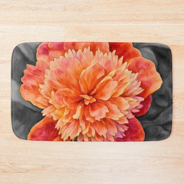 Item preview, The First Peony on B&W 7 designed and sold by BloomingbySJ.