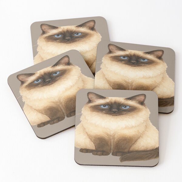 Item preview, Super Cute Birman Cat  designed and sold by Brontox.