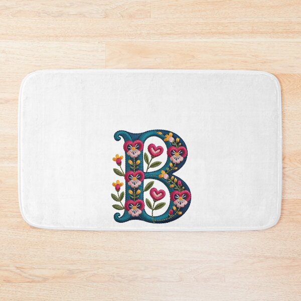Item preview, Monogram Botanical B designed and sold by Interrupt Art.