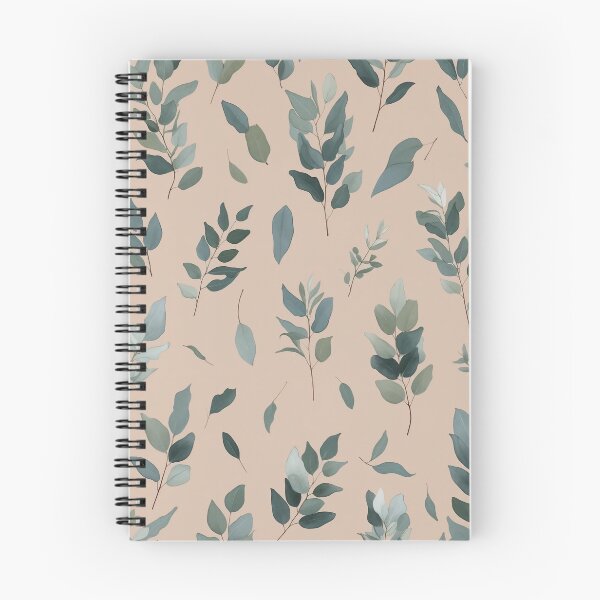 Item preview, Gum Leaves Design With Fawn Background  designed and sold by AussieConcepts.