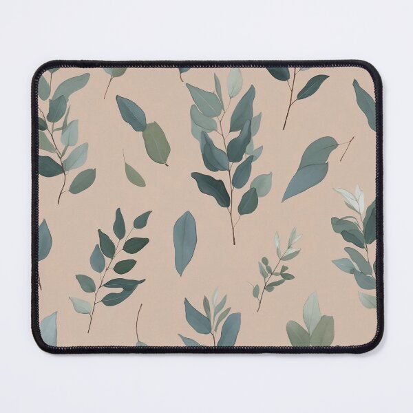 Item preview, Gum Leaves Design With Fawn Background designed and sold by AussieConcepts.