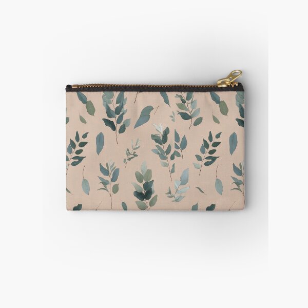 Item preview, Gum Leaves Design With Fawn Background  designed and sold by AussieConcepts.