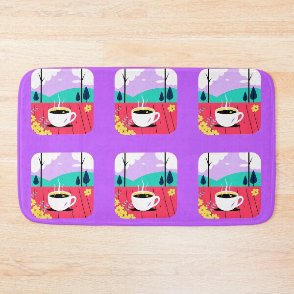 Item preview, Peaceful Coffee in Nature designed and sold by ART ATTACK ZONE.
