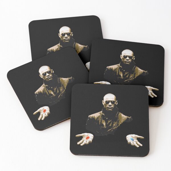 Item preview, Matrix Morpheus Red Or Blue Pill Vintage 90s Meme designed and sold by RussCrosby.