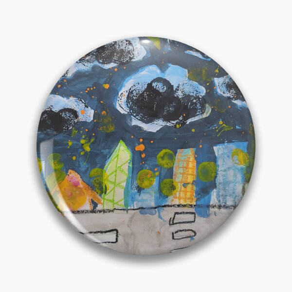 Item preview, Cityscape Under Stormy Skies designed and sold by SnowySky.