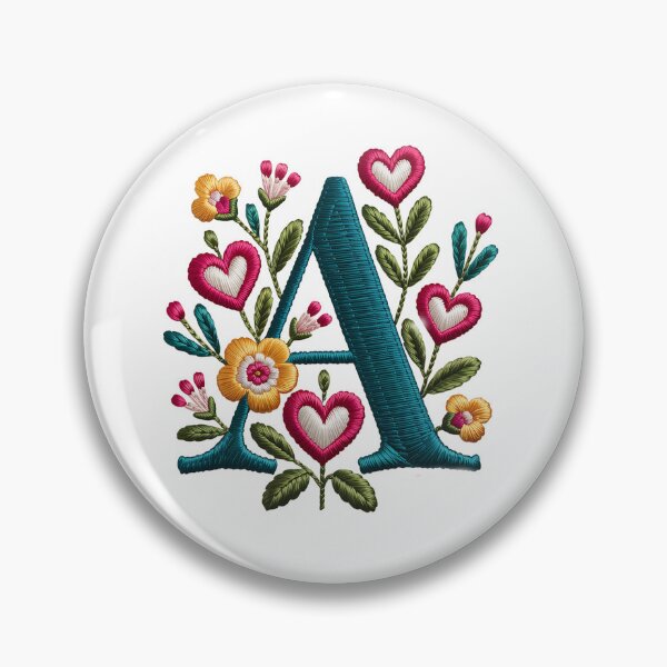 Item preview, Monogram Botanical A designed and sold by Interrupt Art.