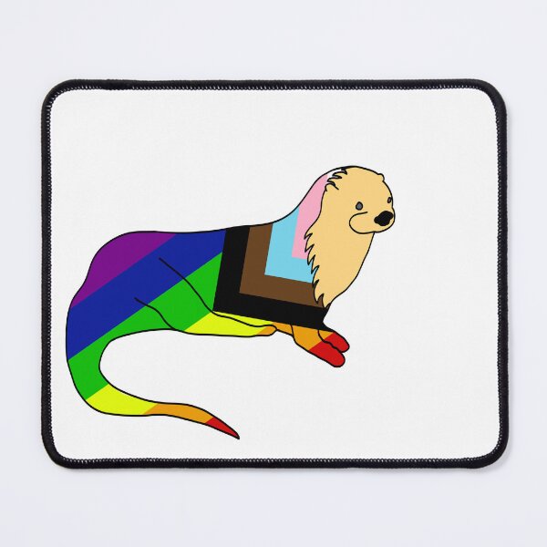 Item preview, Pride Otter designed and sold by RestlessArtwork.