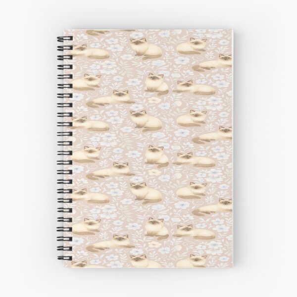 Item preview, Birman Cat Floral Patterns  designed and sold by Brontox.