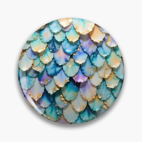 Item preview, Iridescent Ocean Scales designed and sold by TheNewPixel.
