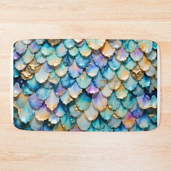 Item preview, Iridescent Ocean Scales designed and sold by TheNewPixel.