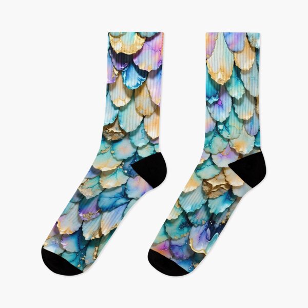 Item preview, Iridescent Ocean Scales designed and sold by TheNewPixel.
