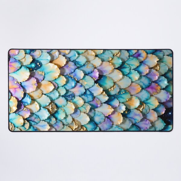 Item preview, Iridescent Ocean Scales designed and sold by TheNewPixel.