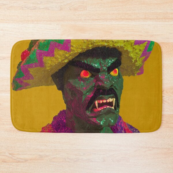 Item preview, Demonic Taco Warrior in Sombrero designed and sold by bubblegoth.
