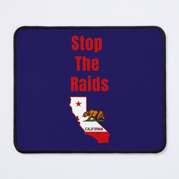 Item preview, Stop The Raids California designed and sold by KATKattalestv.