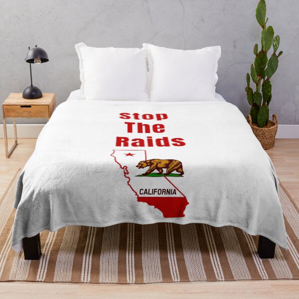 Item preview, Stop The Raids California designed and sold by KATKattalestv.