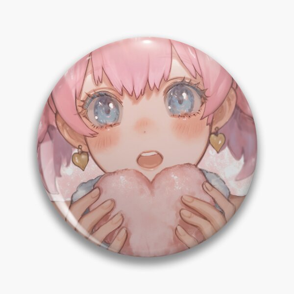 Item preview, Blushing Anime Girl with Heart Treat designed and sold by bubblegoth.