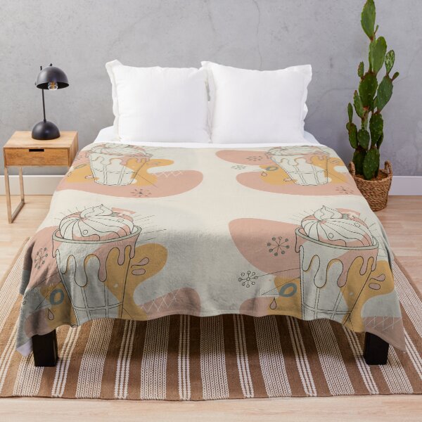 Item preview, Retro Milkshake in Dreamy Pastel Hues designed and sold by ART ATTACK ZONE.