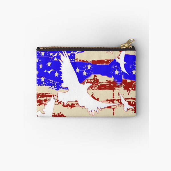 Item preview, AMERICANA FLAG & WHITE EAGLES  designed and sold by sharlesart.