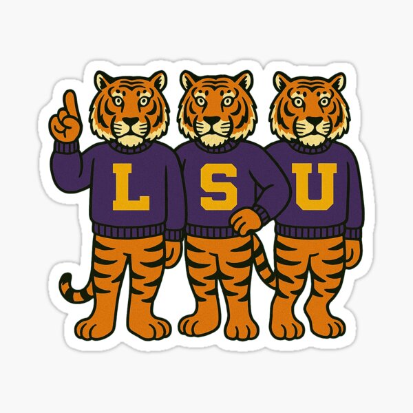 Item preview, LSU tiger Louisiana State University designed and sold by seaysaltcreates.