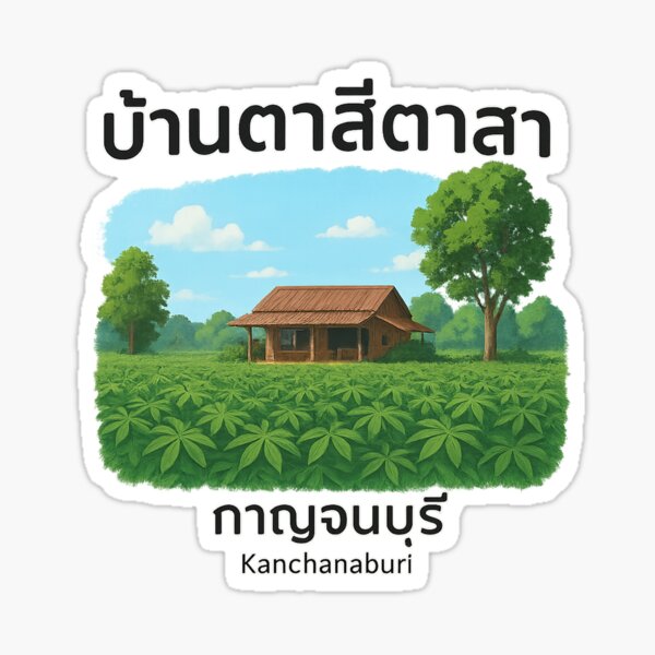 Item preview, Baan Ta See Ta Saa: A Private Retreat in the Cassava Woods designed and sold by TasitasaPJ.