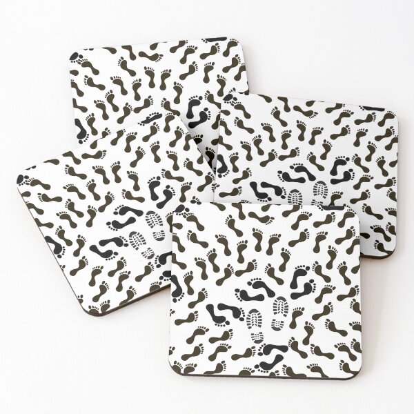 Item preview, Mismatched footprints designed and sold by Denya4Design.