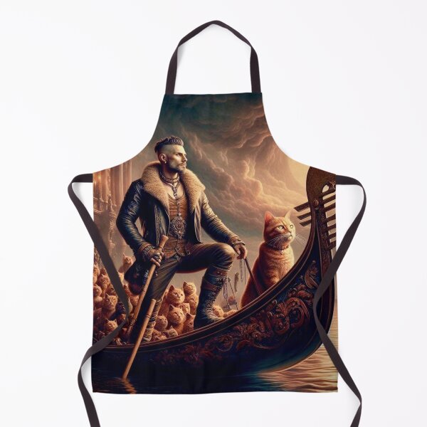 Item preview, "Cat Charmer of the Moonlit Waters" designed and sold by Ghost Archer Illusions.