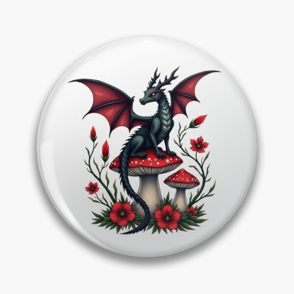 Item preview, Toadstool Dragon designed and sold by NightWispStudio.
