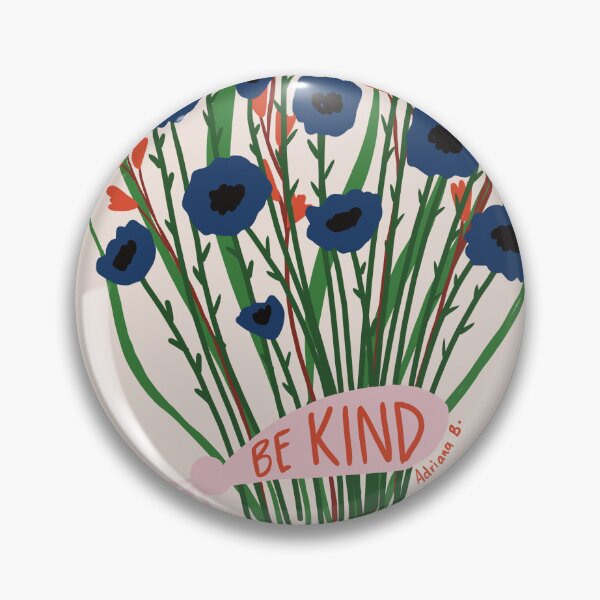Item preview, Be kind Blue Flowers bouquet designed and sold by Adriana Bracho.