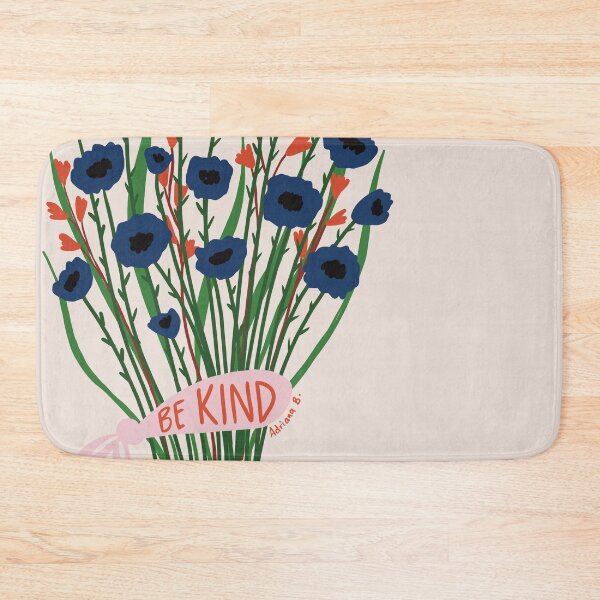 Item preview, Be kind Blue Flowers bouquet designed and sold by Adriana Bracho.