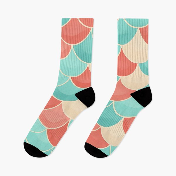 Item preview, Watercolor Reef Scales designed and sold by TheNewPixel.