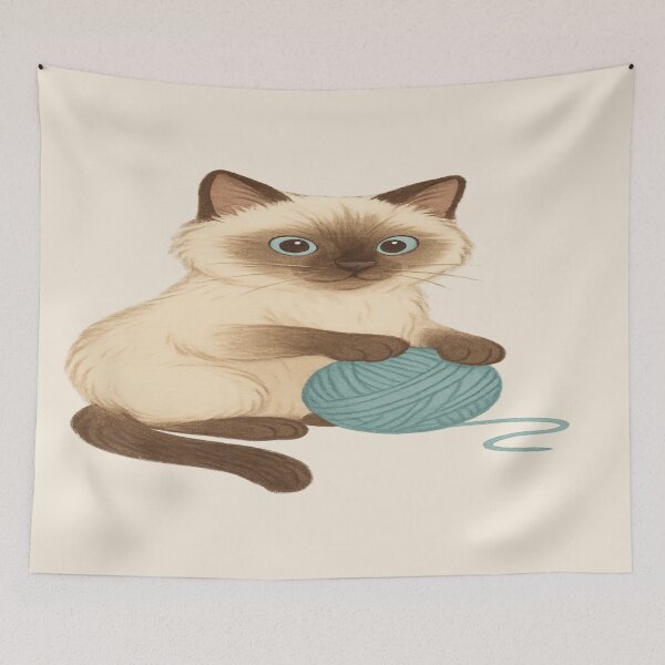 Item preview, Playful Birman Cat  designed and sold by Brontox.