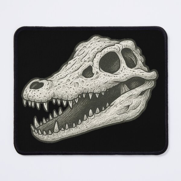 Item preview, Crocodile skull designed and sold by FLATVAC STICKER.