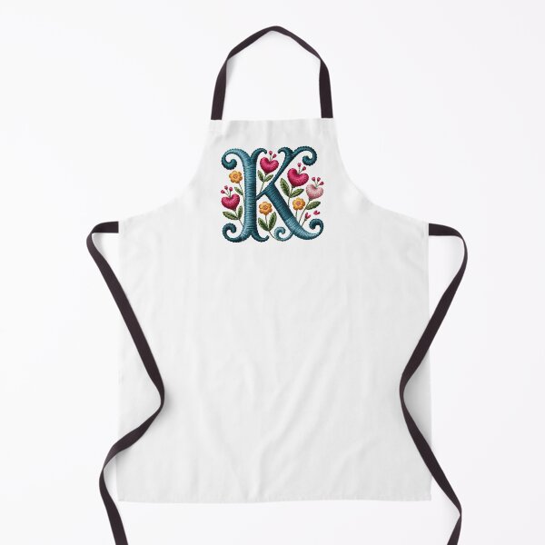 Item preview, Monogram Botanical K designed and sold by Interrupt Art.