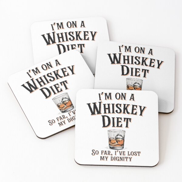 Item preview, I'M ON A WHISKEY DIET. Version 5 designed and sold by ArthousePromos.