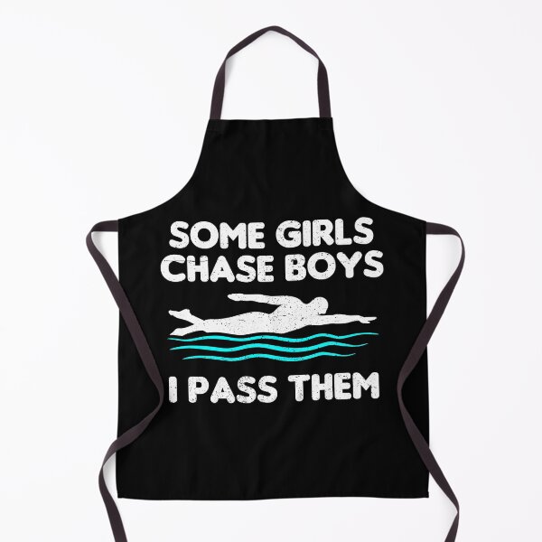 Item preview, Some Girls Chase Boys, I Pass Them - Women Swim Athletes Gift designed and sold by mhernaevily.