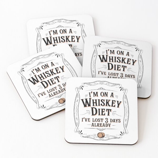 Item preview, I'M ON A WHISKEY DIET. Version 3 designed and sold by ArthousePromos.